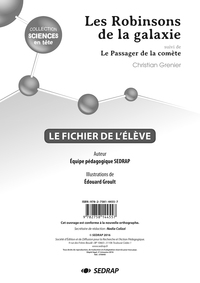 Image de ROBINSONS DE LA GALAXIE - FICHIER