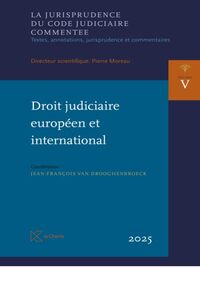 Image de Droit judiciaire européen et international