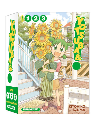 Image de Coffret Yotsuba! - tomes 1-2-3