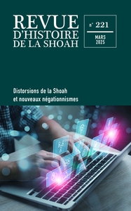 Image de Revue d'Histoire de la Shoah n°221