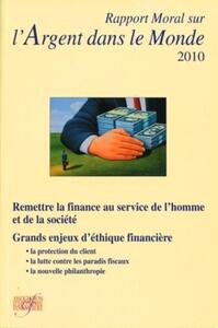 Image de Rapport moral sur l'argent dans le monde 2010