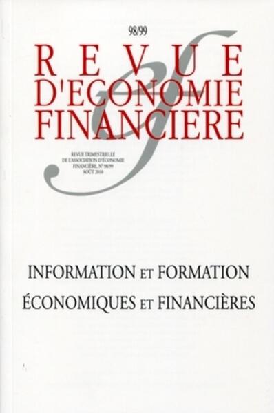 Image de Information et formation économiques et financières 98/99 Août 2010