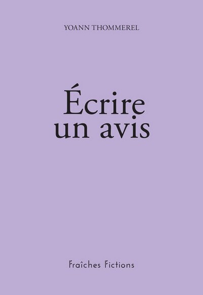 Picture of Écrire un avis