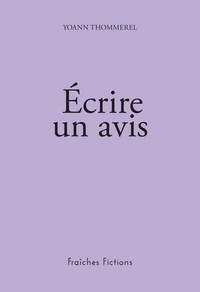 Picture of Écrire un avis