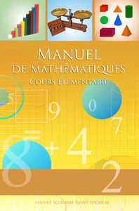 Picture of Manuel de mathématiques cours élémentaire