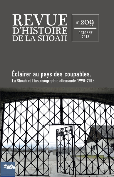 Image de Revue d'Histoire de la Shoah n° 209