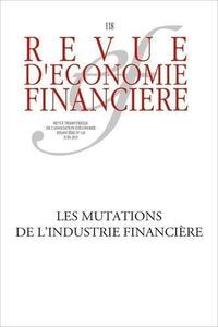 Picture of Les mutations de l'industrie financière - N° 118 - Juin 2015