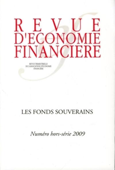 Image de Les fonds souverains - Numéro hors-série 2009