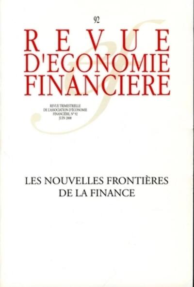 Image de Les nouvelles frontières de la finance