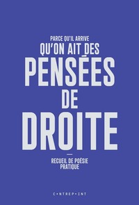 Picture of Parce qu'il arrive qu'on ait des pensées de droite