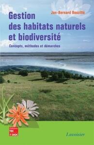 Picture of Gestion des habitats naturels et biodiversité. Concepts, méthodes et démarches (retirage mai 2012)