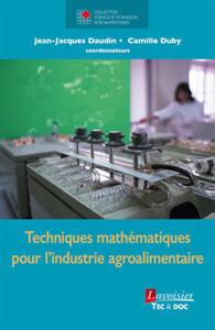 Picture of Techniques mathématiques pour l'industrie agroalimentaire