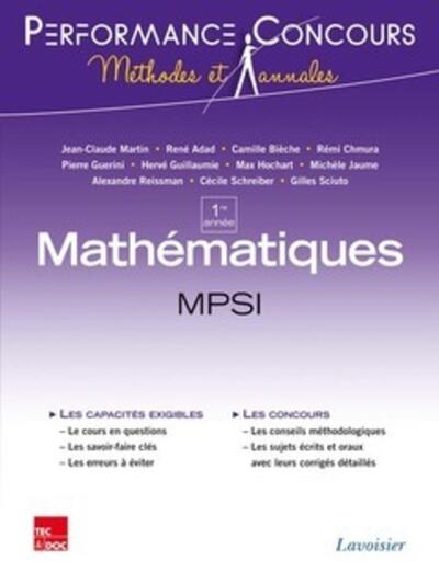 Image de Mathématiques 1re année MPSI