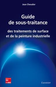 Picture of Guide de sous-traitance des traitements de surface et de la peinture industrielle