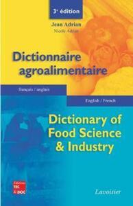 Picture of Dictionnaire agroalimentaire français-anglais / English-French (3° Ed.)