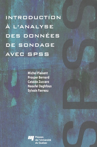 Picture of INTRODUCTION A L'ANALYSE DES DONNEES DE SONDAGE AVEC SPSS