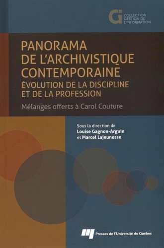 Picture of PANORAMA DE L'ARCHIVISTIQUE CONTEMPORAINE