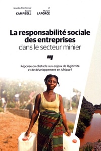 Picture of RESPONSABILITE SOCIALE DES ENTREPRISES DANS LE SECTEUR MINIE