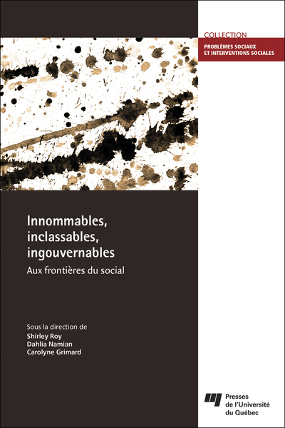 Picture of Innommables, inclassables, ingouvernables: aux frontières du social
