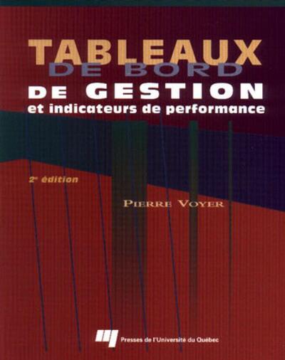 Image de TABLEAUX DE BORD DE GESTION ET INDICATEURS DE PERFORMAN.2ED