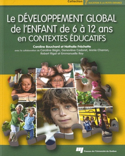 Image de DEVELOPPEMENT GLOBAL DE L'ENFANT DE 6 A 12 ANS EN CONTEXTES