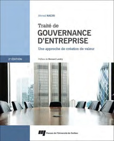 Picture of TRAITE DE GOUVERNANCE D'ENTREPRISE 2E EDITION