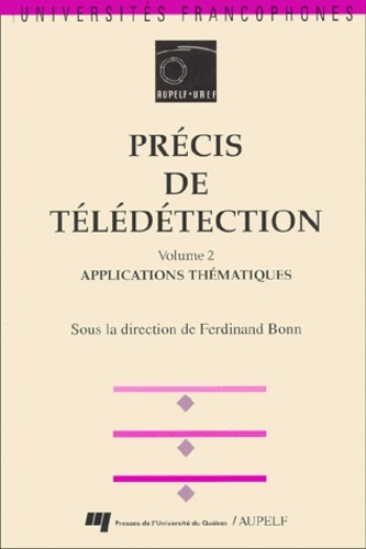 Image de PRECIS DE TELEDETECTION  VOLUME 2. APPLICATIONS THEMATIQUES