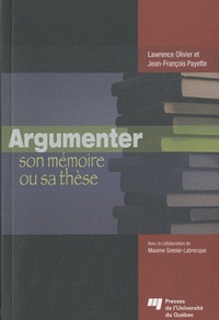 Image de ARGUMENTER SON MEMOIRE OU SA THESE