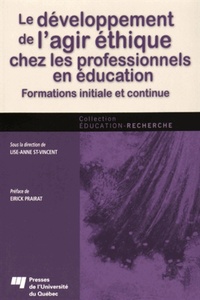 Image de DEVELOPPEMENT DE L'AGIR ETHIQUE CHEZ LES PROFESSIONNELS