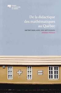 Picture of DE LA DIDACTIQUE DES MATHEMATIQUES AU QUEBEC