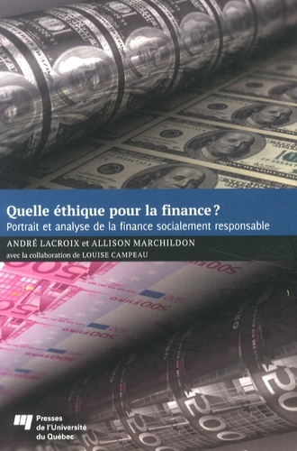 Picture of QUELLE ETHIQUE POUR LA FINANCE?