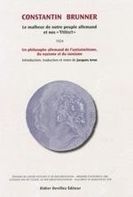 Picture of LE MALHEUR DE NOTRE PEUPLE ALLEMAND