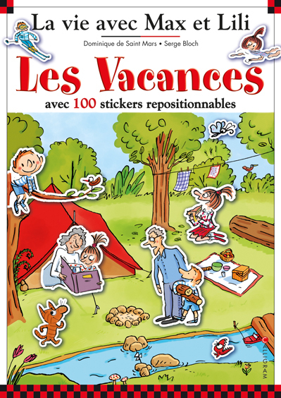 Image de Livre stickers les vacances