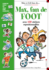 Image de Livre stickers Max fan de foot