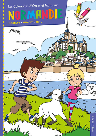 Picture of Coloriages Oscar et Margaux en Normandie