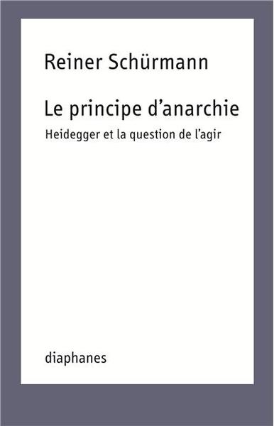 Picture of Le Principe d'anarchie