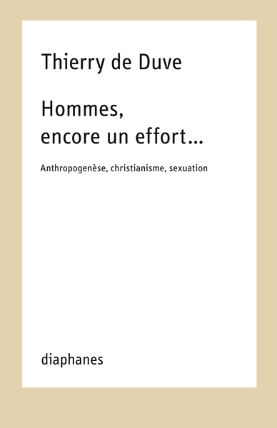 Picture of Hommes, encore un effort…