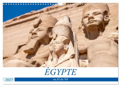 Image de Égypte, sur les rives du Nil (Calendrier mural 2027 DIN A3 vertical), CALVENDO calendrier mensuel