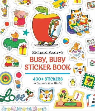 Picture of Richard Scarry's Busy, Busy Sticker Book /anglais