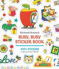 Image de Richard Scarry's Busy, Busy Sticker Book /anglais