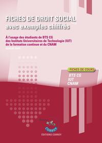 Picture of Fiches de  droit social avec exemples chiffrés