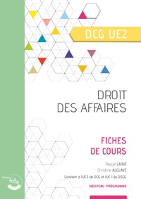 Image de UE2- Droit des Affaires - Fiches de cours