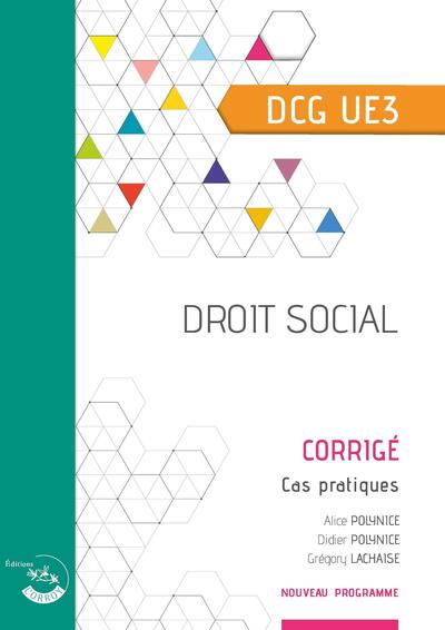 Picture of Droit social - Corrigé