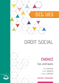 Image de UE3- Droit Social - Enoncé