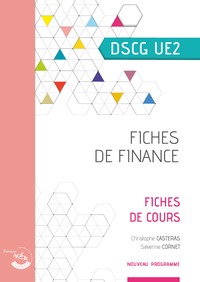 Image de DSCG UE2- Fiche de Finance - Fiches de cours