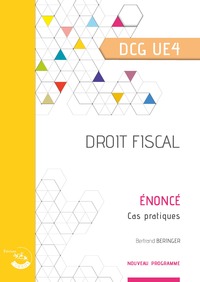 Image de UE4- Droit Fiscal - Enoncé