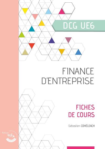 Picture of Finance d'entreprise - Fiches de cours