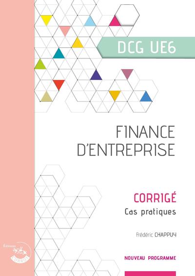 Picture of Finance d'entreprise - Corrigé