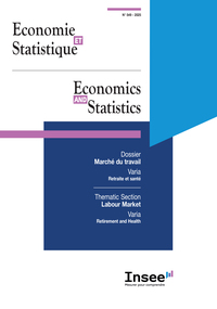 Image de Economie et Statistique / Economics and Statistics Numéro 549 – 2025