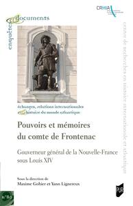 Picture of Pouvoirs et mémoires du comte de Frontenac